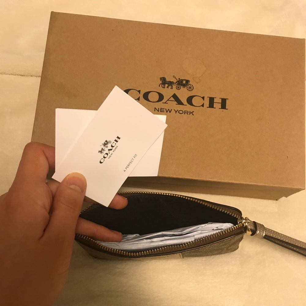 Coach Wristlet